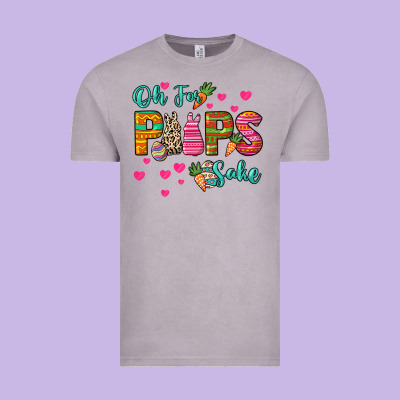 Oh For Peeps Sake Easter Day Vintage Tee Designed By Howdyjamesfarm