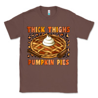 Chestnut Thick Thighs Pumpkin Pies Classic Tee - Artiststas
