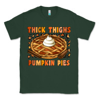 Sports Green Thick Thighs Pumpkin Pies Classic Tee - Artiststas