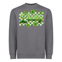 Storm checkered lucky Heavyweight Sweatshirt - Artiststas