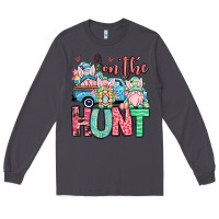 Smoke Easter gnomes on the hunt Long Sleeve Tee - OliviaCreatesArt