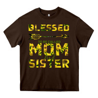 Chocolate Brown Blessed Mom And Sister Heavy Core Tee - Bettercallsaul