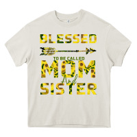 Cream Blessed Mom And Sister Heavy Core Tee - Bettercallsaul