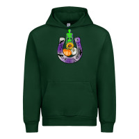 Forest Green horseshoe halloween Urban Hoodie - AdoDesignShop