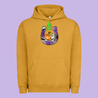 Horseshoe Halloween Urban Hoodie Designed By Adodesignshop