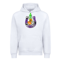 White horseshoe halloween Urban Hoodie - AdoDesignShop