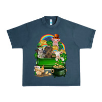 Midnight Navy St. Patrick's Day animal truck Urban Heavy Tee - CowGirlArtShop