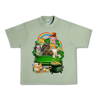 St. Patrick's Day Animal Truck Urban Heavy Tee | Teevron