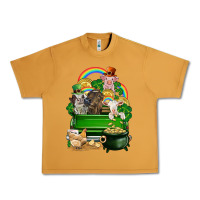 Peanut Butter St. Patrick's Day animal truck Urban Heavy Tee - CowGirlArtShop