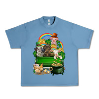 Pebble Blue St. Patrick's Day animal truck Urban Heavy Tee - CowGirlArtShop