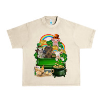 Sandshell St. Patrick's Day animal truck Urban Heavy Tee - CowGirlArtShop