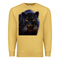 Antique Gold Black Panther, Big Cat T Premium Sweatshirt - longCreatives