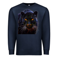 Navy Black Panther, Big Cat T Premium Sweatshirt - longCreatives