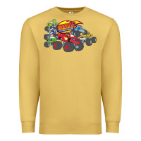 Antique Gold Blaze and the Monster Machines and Friends Premium Sweatshirt - longCreatives