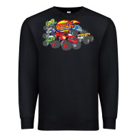 Black Blaze and the Monster Machines and Friends Premium Sweatshirt - longCreatives