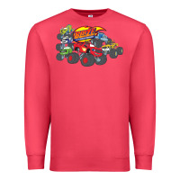 Cardinal Blaze and the Monster Machines and Friends Premium Sweatshirt - longCreatives