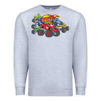 Heather Grey Blaze and the Monster Machines and Friends Premium Sweatshirt - longCreatives
