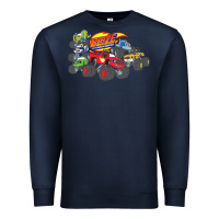 Navy Blaze and the Monster Machines and Friends Premium Sweatshirt - longCreatives