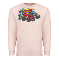 Pale Pink Blaze and the Monster Machines and Friends Premium Sweatshirt - longCreatives