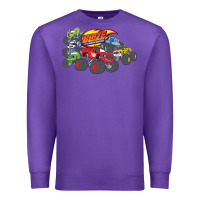 Purple Blaze and the Monster Machines and Friends Premium Sweatshirt - longCreatives