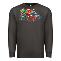Smoke Blaze and the Monster Machines and Friends Premium Sweatshirt - longCreatives