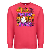 Cardinal thick thighs spooky vibes Premium Sweatshirt - AdoDesignShop