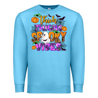 Ocean Blue thick thighs spooky vibes Premium Sweatshirt - AdoDesignShop