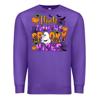 Purple thick thighs spooky vibes Premium Sweatshirt - AdoDesignShop