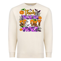 Sandshell thick thighs spooky vibes Premium Sweatshirt - AdoDesignShop