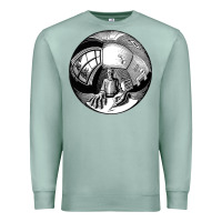 Seafoam M.C. Escher Spherical Self Portrait Premium Sweatshirt - longCreatives