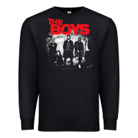 Black The Boys Graffiti Group Photo Premium Sweatshirt - longCreatives