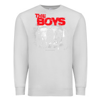 Dove Grey The Boys Graffiti Group Photo Premium Sweatshirt - longCreatives