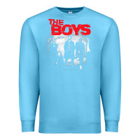 Ocean Blue The Boys Graffiti Group Photo Premium Sweatshirt - longCreatives