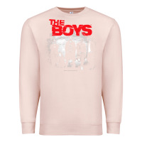 Pale Pink The Boys Graffiti Group Photo Premium Sweatshirt - longCreatives