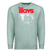 Seafoam The Boys Graffiti Group Photo Premium Sweatshirt - longCreatives
