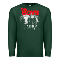 Sports Green The Boys Graffiti Group Photo Premium Sweatshirt - longCreatives