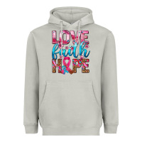 Moon Dust love faith hope with cancer ribbon  ado Heavyweight Hoodie - AdoDesignShop