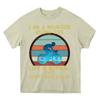 Mossy I Am A Mountain Biking Dad Heavy Core Tee - Bettercallsaul