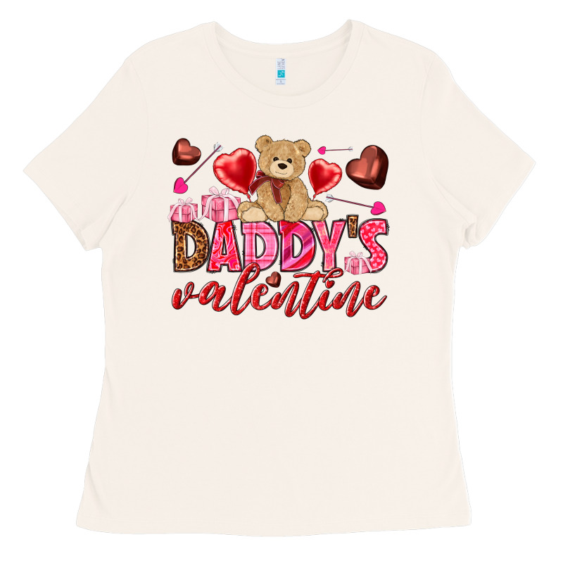 Daddy's Valentine Ladies Tee by HowdyJamesFarm | Teevron