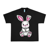 Black Cute bunny Easter Urban Heavy Tee - CowGirlArtShop