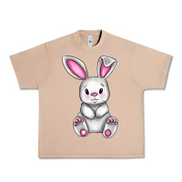 Burro Cute bunny Easter Urban Heavy Tee - CowGirlArtShop