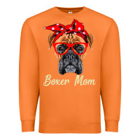 Carrot Boxer Mom Dogs  Mothers Day Dog Lovers Gifts For Women Premium Sweatshirt - longCreatives