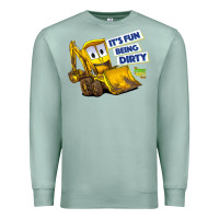 Seafoam Kids The Stinky and Dirty Show  It's Fun Being Dirty Premium Sweatshirt - longCreatives