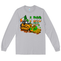 Moon Dust I dig you St. Patrick's Long Sleeve Tee - OliviaCreatesArt