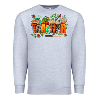 Heather Grey fall teacher Premium Sweatshirt - AdoDesignShop
