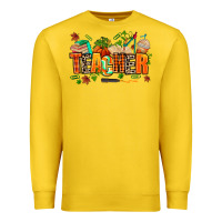 Lemon fall teacher Premium Sweatshirt - AdoDesignShop