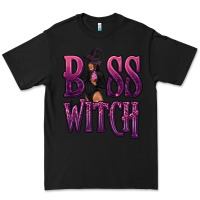 Black Boss Witch Premium Tee - texasbilliewilder