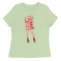 Matcha colorful girl Ladies Tee - TumblerDesignByShophia