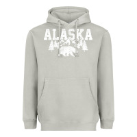 Moon Dust Alaska Mountains Forest Hunting Usa Heavyweight Hoodie - longCreatives