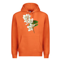 Carrot Mock Oranges Illustrations Premium Hoodie - LillyAllenDesigns